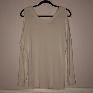 Sweater with keyhole sleeves!